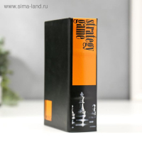 Сейф-книга дерево кожзам "Шахматы" 17х11х5 см
