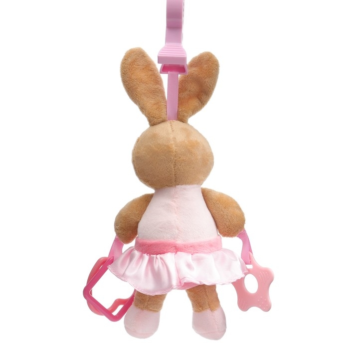 Подвеска мягкая &laquo;Зайка&raquo;, погремушка, прорезыватель, на кроватку, коляску, Mum&Baby