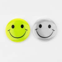 Светоотражающий значок «Смайл», d = 5,8 см, цвет МИКС Светоотражающий значок «Смайл», d = 5,8 см, цвет МИКС