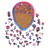 Фигурный деревянный пазл &laquo;Красный герой&raquo;