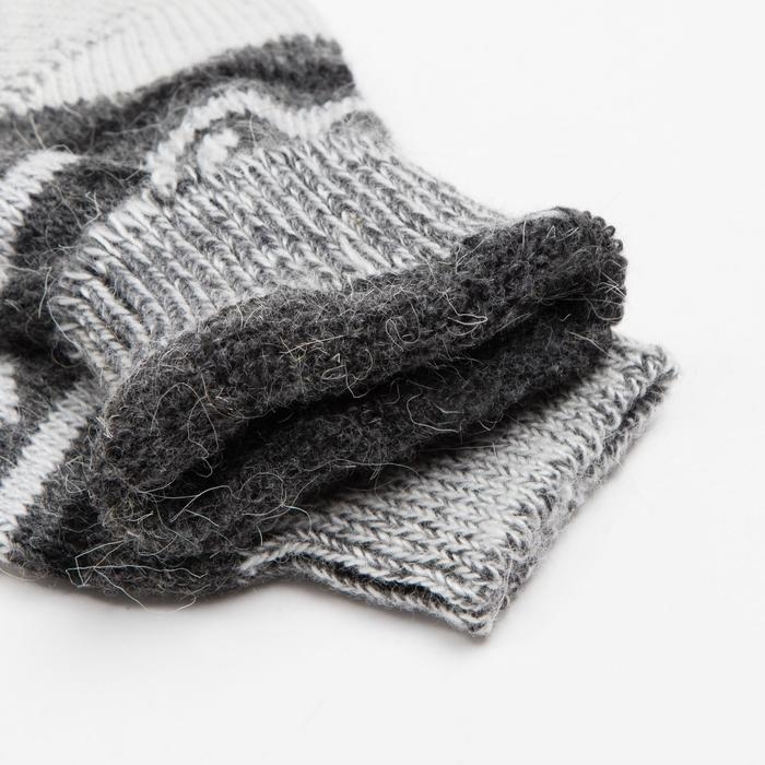 Носки мужские шерстяные, цвет серый, размер 29 Носки мужские шерстяные, цвет серый, размер 29