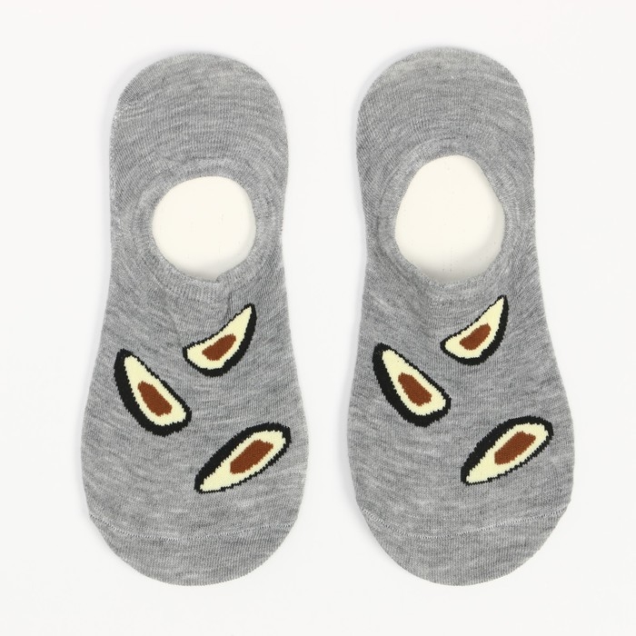 Носки женские, цвет серый, размер 23-25