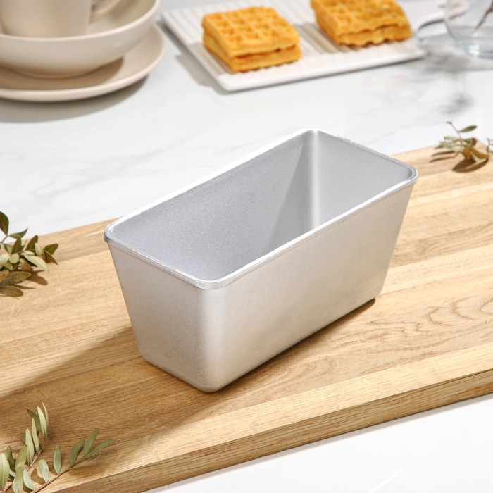 Хлебная форма прямоугольная, 21&times;10&times;10 см, 1,5 л