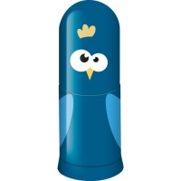 Точилка пластиковая с ластиком Faber-Castell Faces, 1 отверстие, контейнер, МИКС