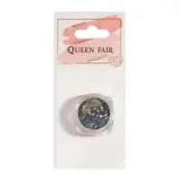 Блёстки для декора, средние/мелкие, разноцветные