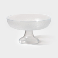 Ваза для фруктов "Lovinza" 24 см, цвет прозрачный