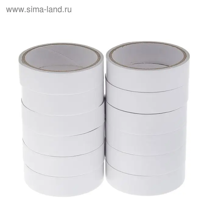 Клейкая лента двусторонняя, 25 мм х 5 м