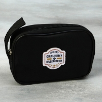 Подарочный набор дорожный для обуви &laquo;Сильному и надежному&raquo;: щётка 2 шт, губка, лопатка