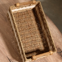 Корзина плетеная 36x21x15 см, сиграсс