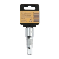 Удлинитель для воротка ТУНДРА, квадрат 1/2", 75 мм, CrV