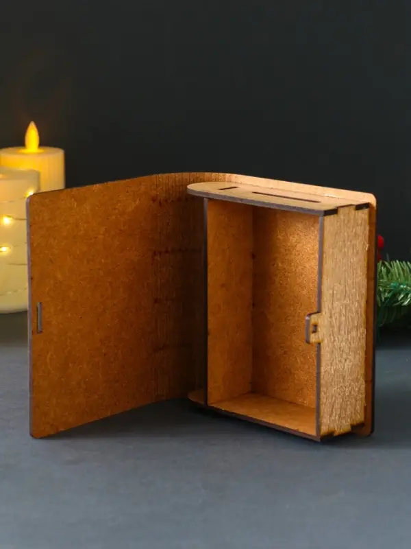 Новогодняя копилка-шкатулка "Богатства" 14х12х5 см