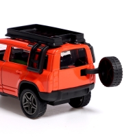 Машина металлическая «Ситикар», инерционная, 1:32, открываются двери, звуковые и световые эффекты, цвет оранжевый Машина металлическая «Ситикар», инерционная, 1:32, открываются двери, звуковые и световые эффекты, цвет оранжевый