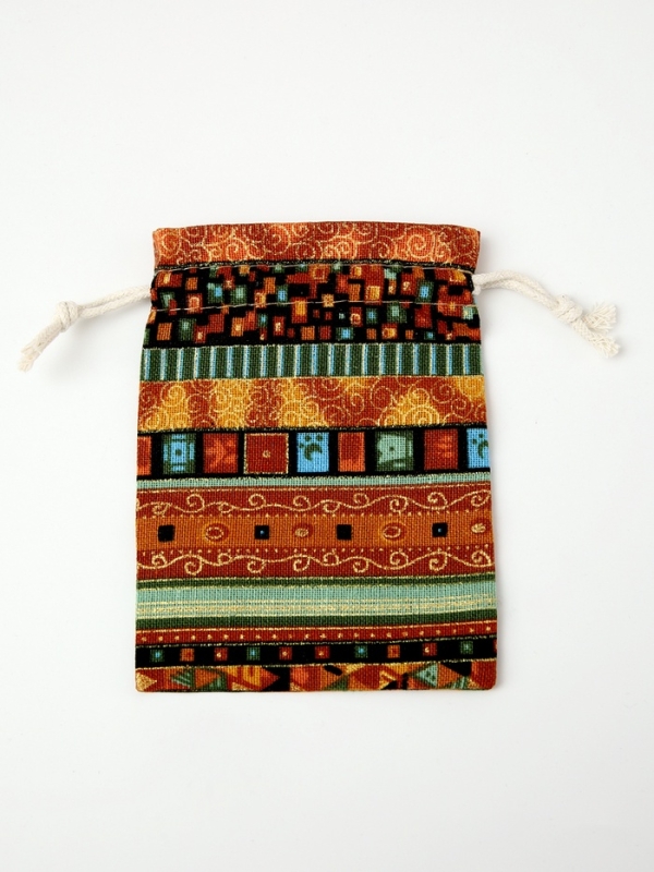 Льняной мешочек для хранения украшений, подарков, трав, 10 х 14 см, набор из 5 штук