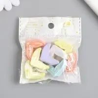 Бусина для творчества пластик "Рыбий хвост. Перламутровый глянец" МИКС 0,8х2х2,9 см