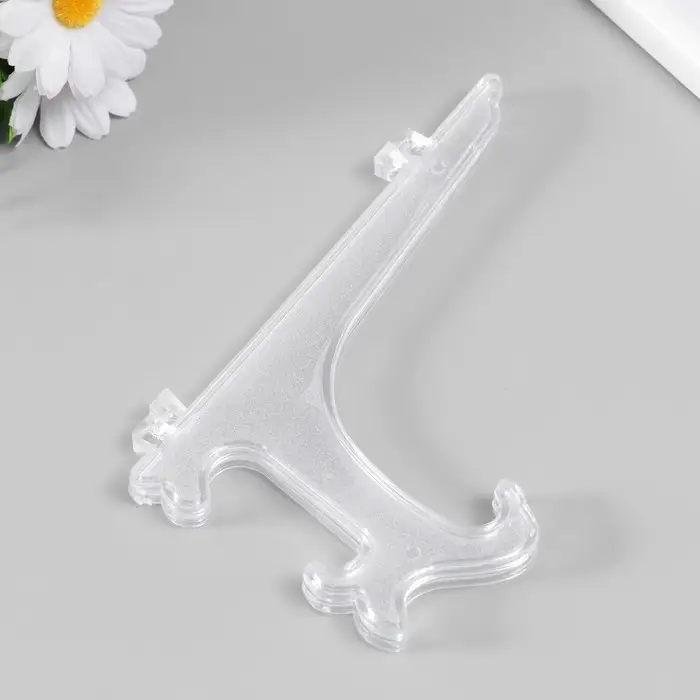 Подставка для тарелок 17.5 см, d=18-20 см, прозрачная