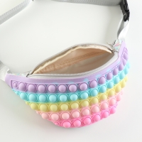 Сумка поясная детская на молнии «Выбражулька», pop it, цвет разноцветный Сумка поясная детская на молнии «Выбражулька», pop it, цвет разноцветный