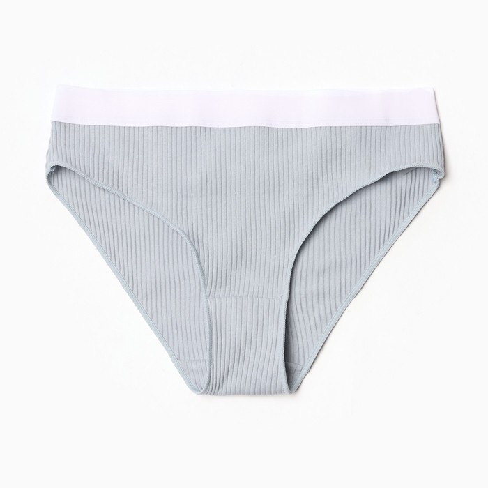 Трусы слипы MINAKU рубчик размер 44-46, цвет серый