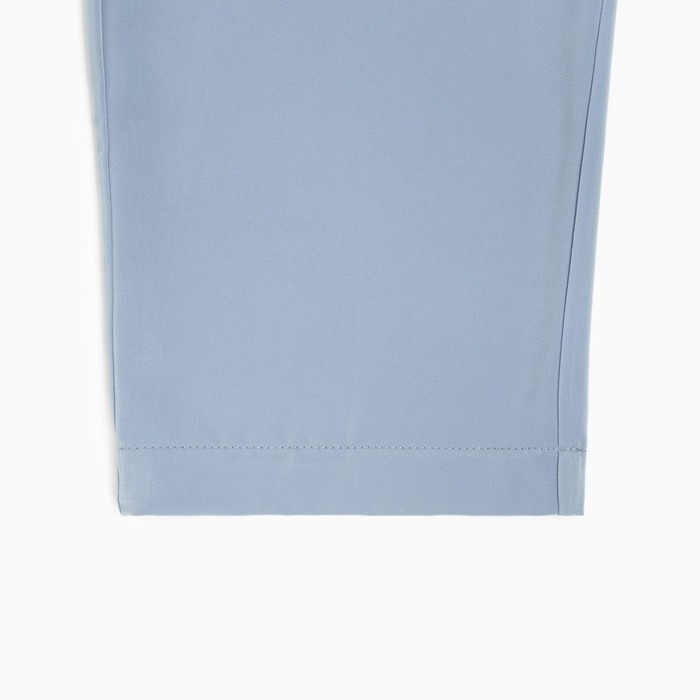 Костюм женский (рубашка, брюки) MINAKU: Silk pleasure цвет серо-голубой, размер 46