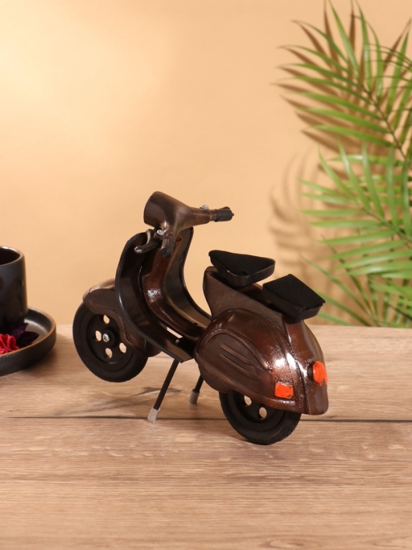 Сувенир интерьерный "Мопед" металл 20х7х17 см
