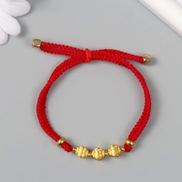 Браслет фен-шуй "Китайские фонарики" регулируемая длина Браслет фен-шуй "Китайские фонарики" регулируемая длина