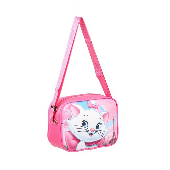 Сумка детская для девочки через плечо 19.5×14.5×7см, Коты аристократы Сумка детская для девочки через плечо 19.5×14.5×7см, Коты аристократы