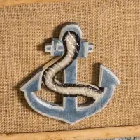 Панно плетёное &laquo;Якорь&raquo;, 25&times;4&times;55 см