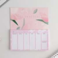 Подарочный набор &laquo;С 8 марта&raquo;: планинг и ручка пластик