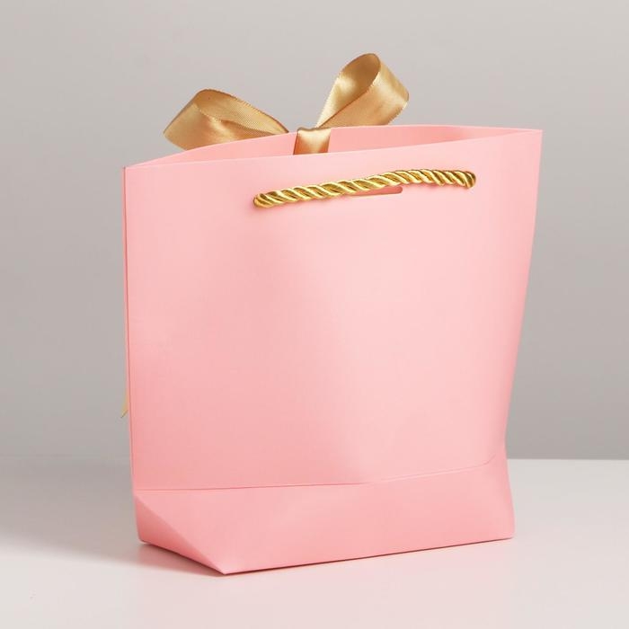 Пакет подарочный, упаковка, &laquo;For you&raquo;, 14 х 17 х 7 см