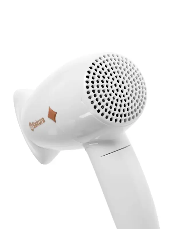 Фен Sakura SA-4049W, 1200 Вт, 2 температурных режима, 2 скорости, белый