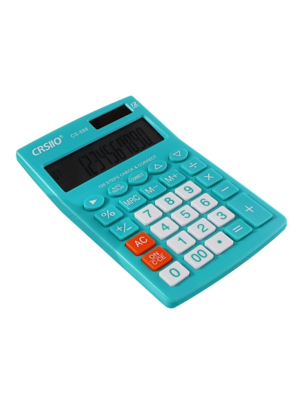 Калькулятор настольный 12-разрядный CT-388, зеленый