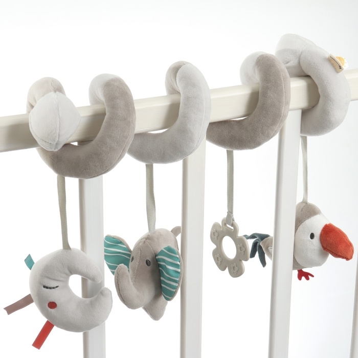 Растяжка на кроватку/коляску &laquo;Джунгли&raquo;, с прорез., Крошка Я