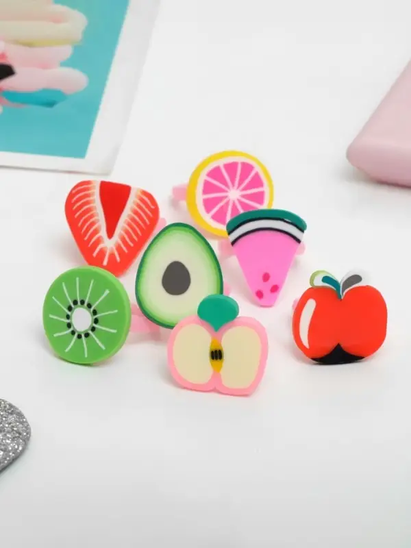 Кольцо &laquo;Выбражулька&raquo; фруктовое ассорти, форма МИКС, цветное, безразмерное