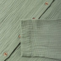 Рубашка из муслина для девочек KAFTAN рост 158, зеленый Рубашка из муслина для девочек KAFTAN рост 158, зеленый