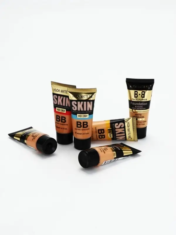 Матовый BB крем для лица оттенок 02, 40 мл (Светлый)