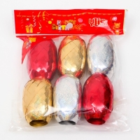 Лента упаковочная голография 0,5 см х 10 м, цвета МИКС