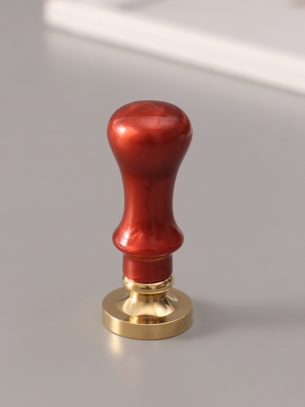 Печать для сургуча с пластиковой ручкой "Буква Z на вензеле" 2,5х2,5х6,3 см