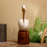 Сувенир "Пеликан" албезия 40 см