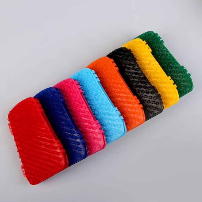 Массажёр антицеллюлитный &laquo;Рукавица&raquo;, 12 &times; 2 &times; 19 см, цвет МИКС