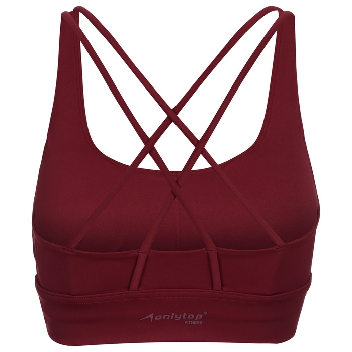 Топ спортивный Sculpt, р-р L, цвет сливовый Топ спортивный Sculpt, р-р L, цвет сливовый