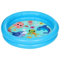 Бассейн надувной &laquo;На волне: Морские малыши&raquo;, 62 х 14 см