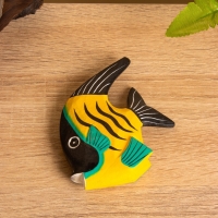 Сувенир &laquo;Экзотическая рыбка&raquo;, 8&times;10&times;2.5 см, дерево