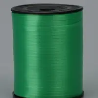 Лента для декора и подарков, зеленый, 0,5 см х 500 м