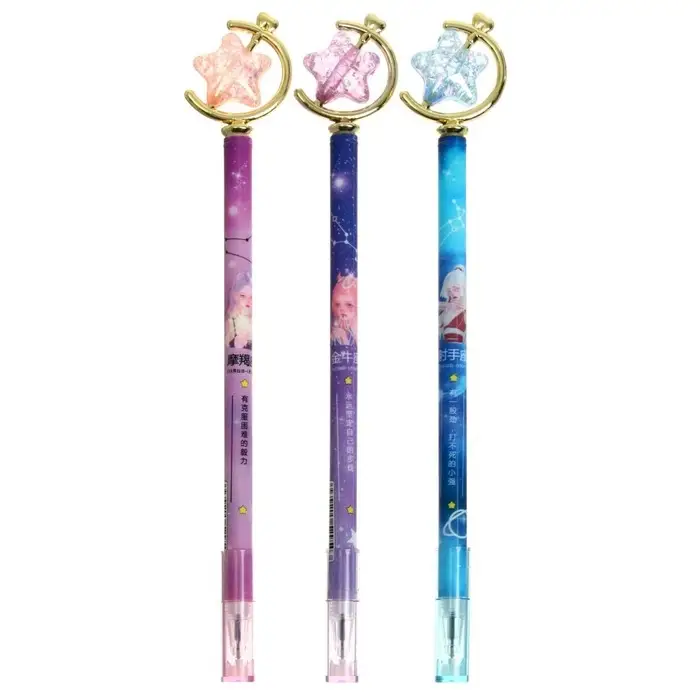 Ручка - прикол &laquo;Звезда&raquo; гелевая, МИКС (штрихкод на штуке)