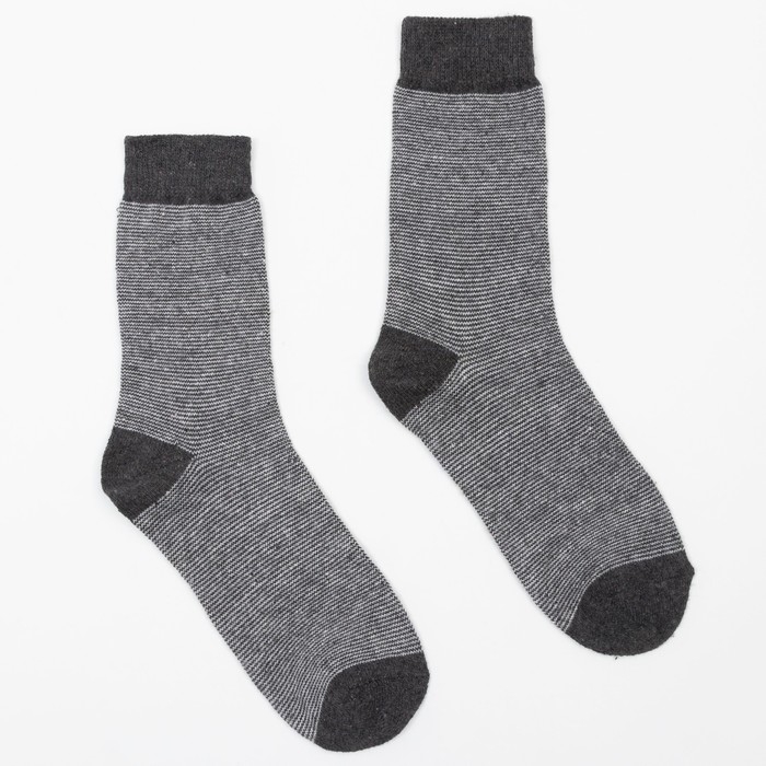 Носки мужские шерстяные, цвет тёммно-синий, размер 39-43 Носки мужские шерстяные, цвет тёммно-синий, размер 39-43