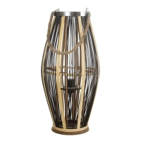 Настольная лампа "Джая" Е27 15Вт черный 25х25х53 см RISALUX