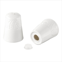 Набор для специй фарфоровый Magistro Сrotone, 2 предмета: солонка, перечница, 90 мл, 6&times;7,5 см, цвет белый