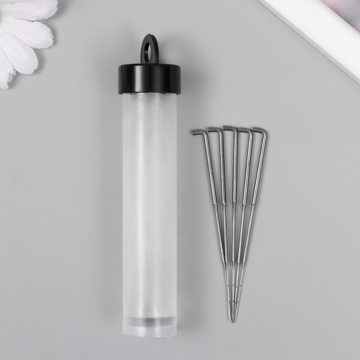 Набор игл для валяния тонкие (упаковка 5 шт.) №50 Набор игл для валяния тонкие (упаковка 5 шт.) №50