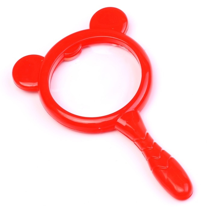 Лупа детская Животные, линза 35мм, микс Лупа детская Животные, линза 35мм, микс