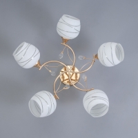 Люстра "Рафаэль" 5х60Вт Е27 Золото 61х61х22,5см Люстра "Рафаэль" 5х60Вт Е27 Золото 61х61х22,5см