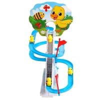 Развивающая игрушка &laquo;Уточки на лесенке&raquo;, световые и звуковые эффекты, 6 уток в комплекте